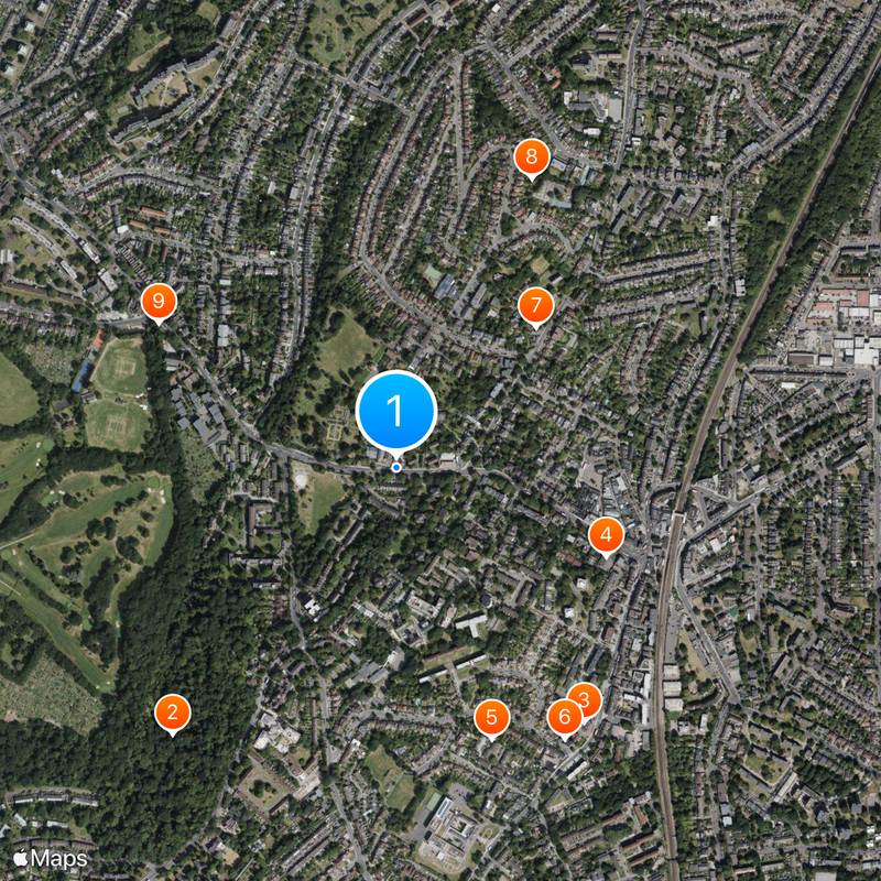 Horniman Museum Mappa