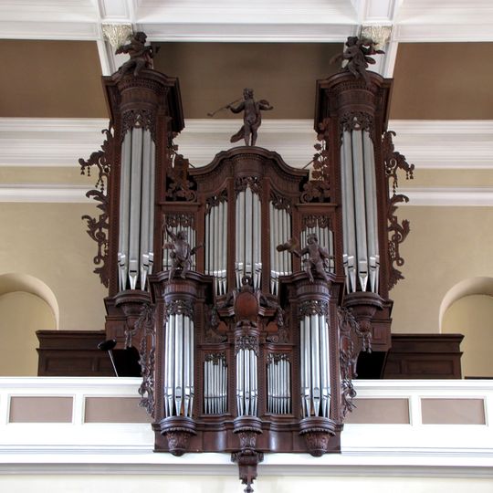 Orgue de tribune de l'église protestante Sainte-Marguerite de Riquewihr