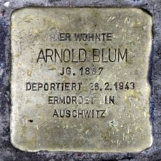 Stolperstein für Arnold Blum