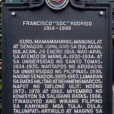 Francisco “Soc” Rodrigo historical marker