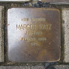 Stolperstein à la mémoire de Margot Katz