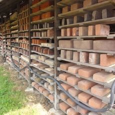 Steenbakkerij Randwijk: droogschuur