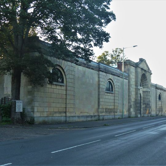 Gateway And Walling To Number 13 The Fort Fronting The Road