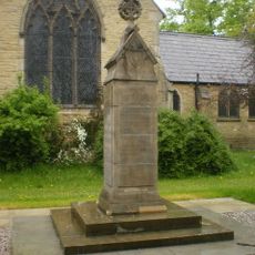 Lower Crumpsall War Memorial Outside St Thomas With St Mark's Church