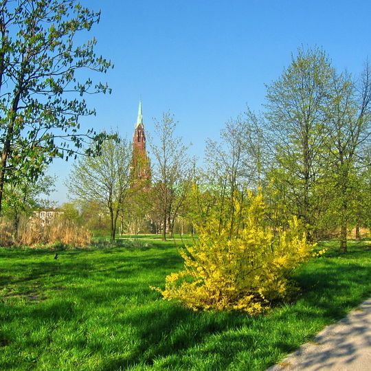 Park Hallera in Dąbrowa Górnicza