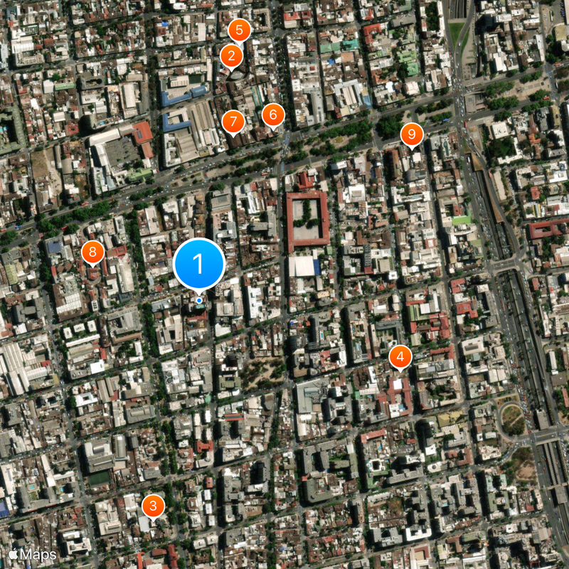 Captaincy General of Chile Map