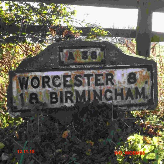 Milestone, Rashwood Farm, nr Tavel Lodge hotel