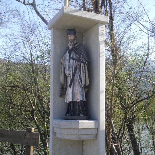 Hl. Johannes Nepomuk-Bildstock an der Innbrücke