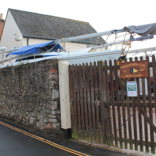 Wall of Topsham Sailing Club
