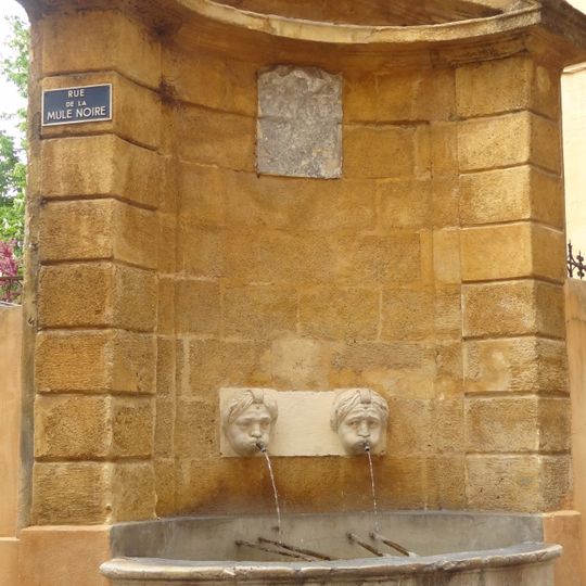 Fontaine de la Mule Noire