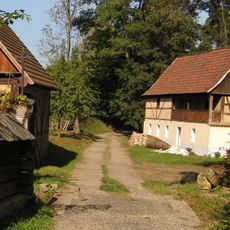 Hrázděný dům, bývalé čp. 28 z Řehlovic