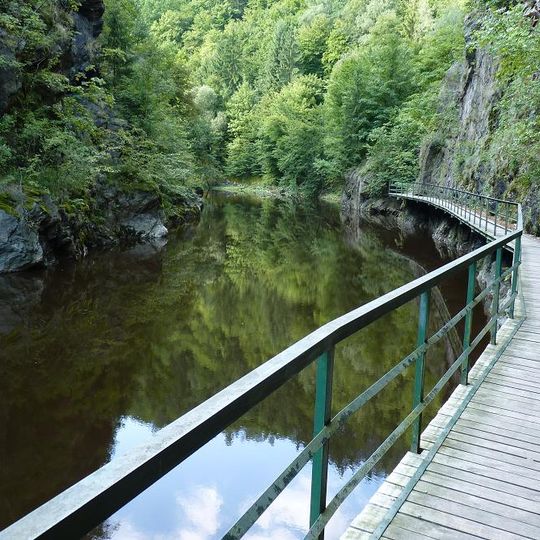 Údolí Jizery u Semil a Bítouchova