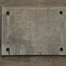 Gedenktafel für Ignaz Brüll