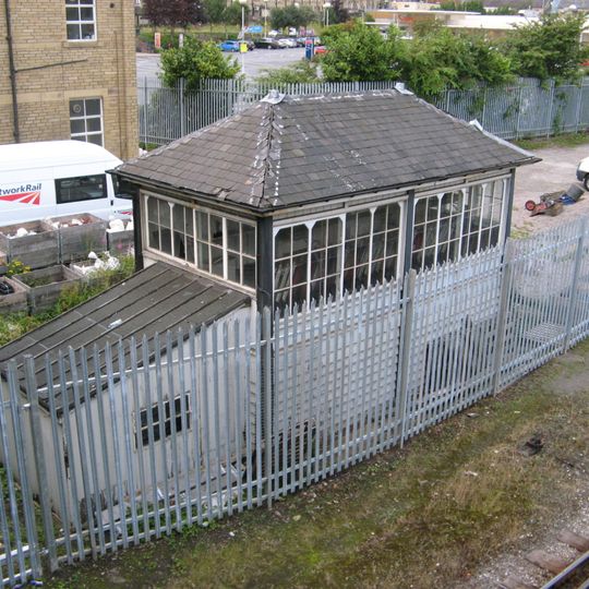 Keighley Junction Signal Box Approximately 110 Metres To North Of Bridge Over Railway