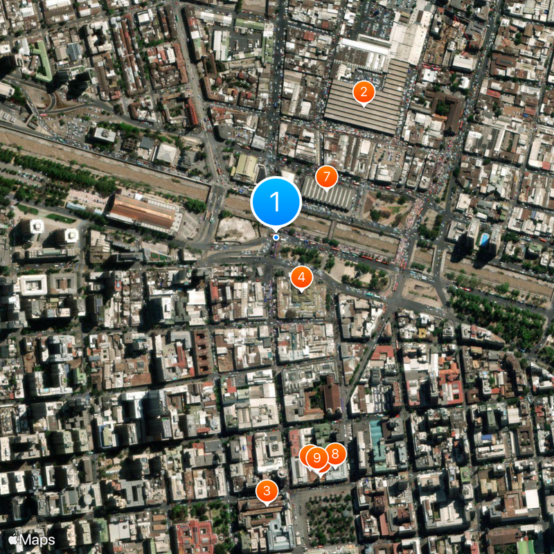 Puente de Cal y Canto Mappa