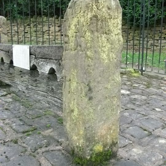 Village Stocks In Corner Of Road 100 Metres East Of Hill House