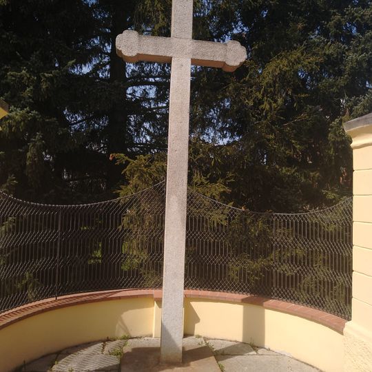 Kříž na Trocnovském náměstí v Třeboni