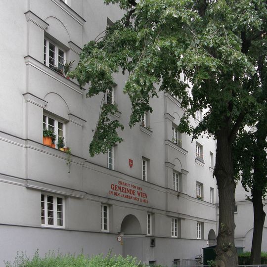 Wohnhausanlage der Gemeinde Wien