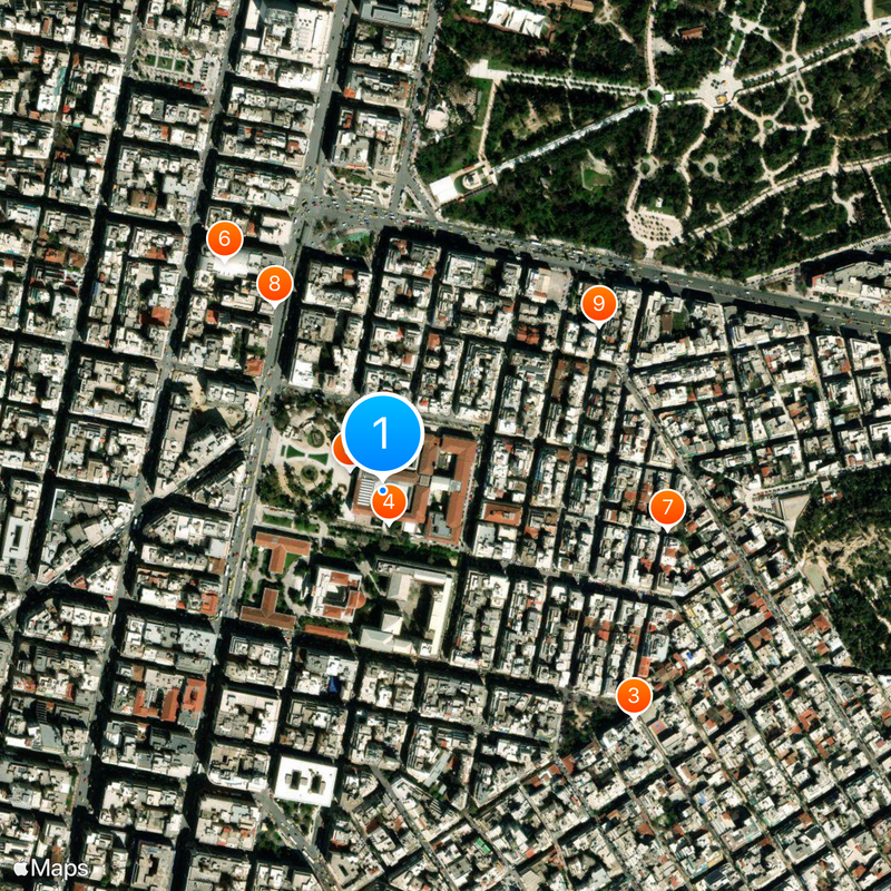 Artemision Bronze Map