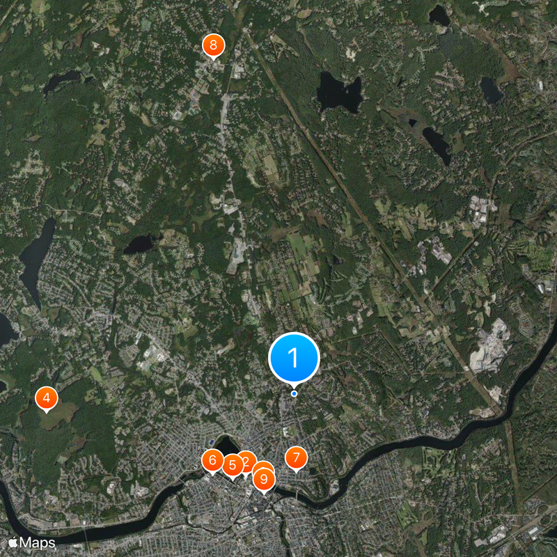 Dracut Map