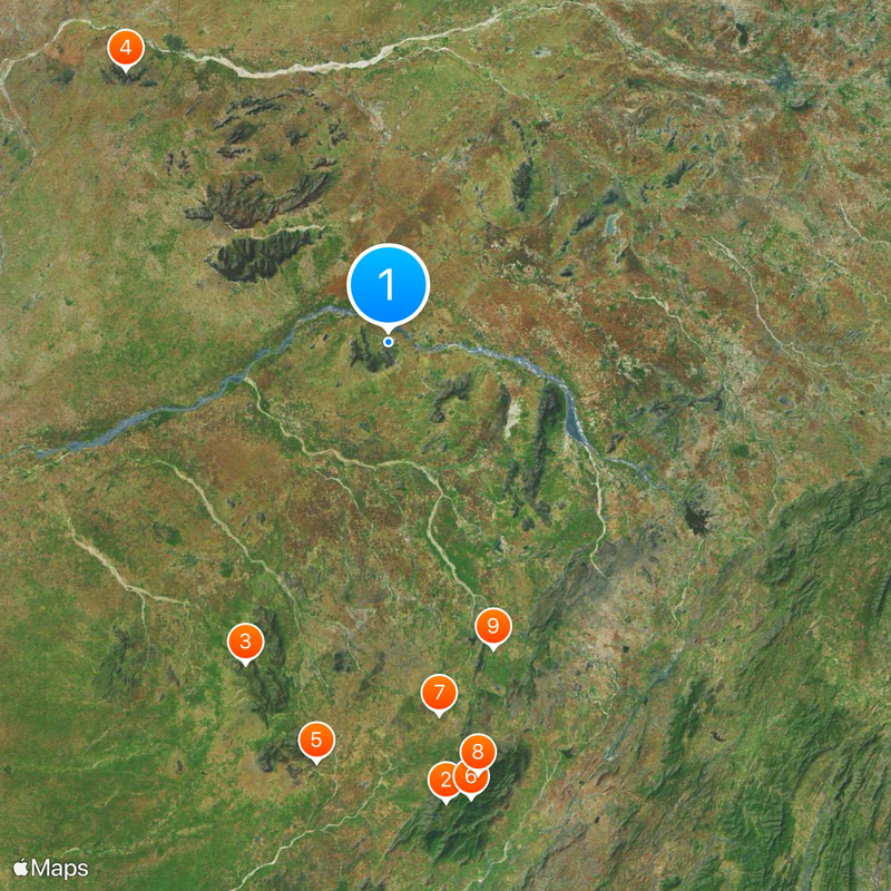 Distretto di Jalore Mappa