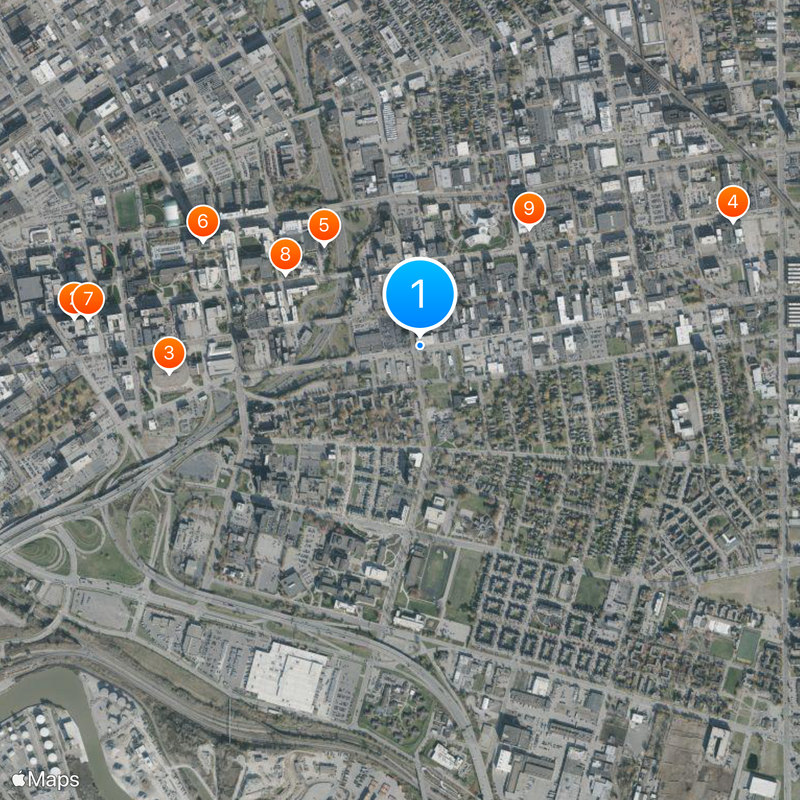 Area code 216 Map