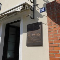 Pamětní deska Jana Zábrany v Humpolci