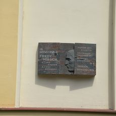 Commemorative plaque of Fredy Hirsch