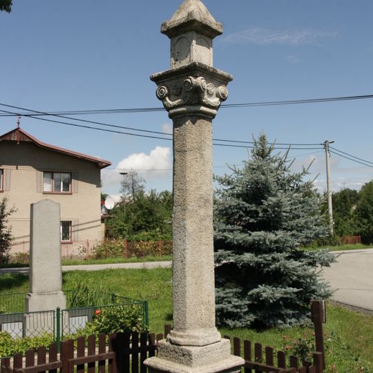 Column shrine in Světnov
