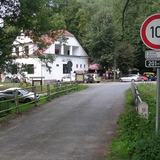 Bridge of road II/201 over the Tyterský potok
