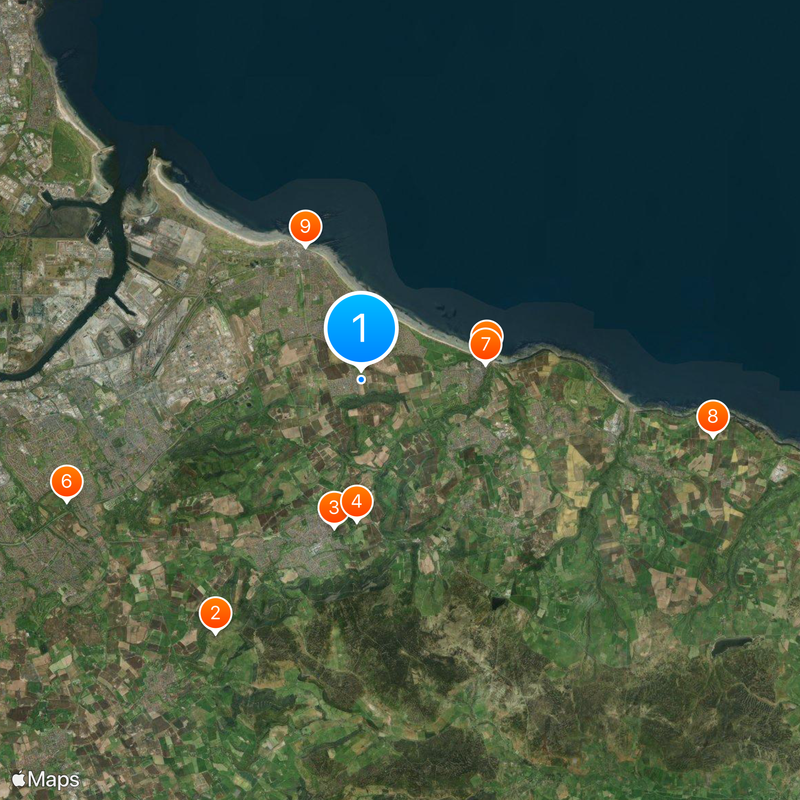 Redcar and Cleveland Map