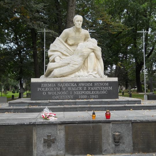 Old Catholic cemetery in Nowy Sącz