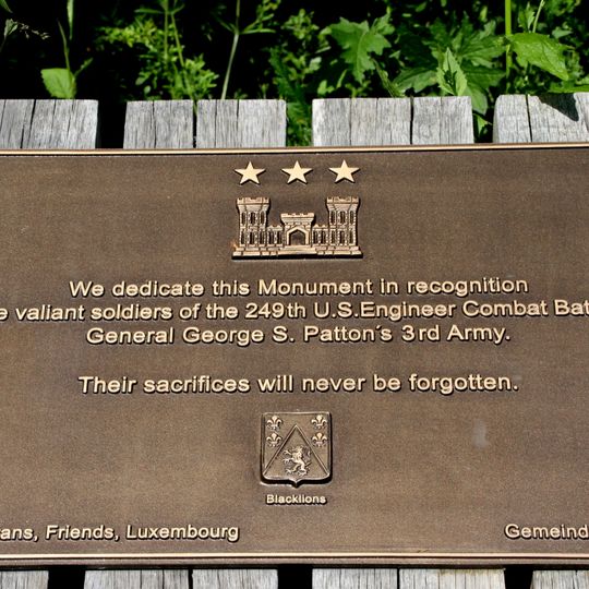 US-Monument op der Doosber Bréck