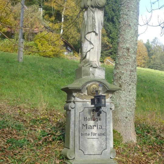 Statue of Virgin Mary in Neratov