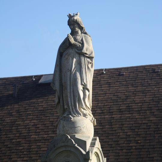 Socha svaté Marie v Lukavici v Čechách