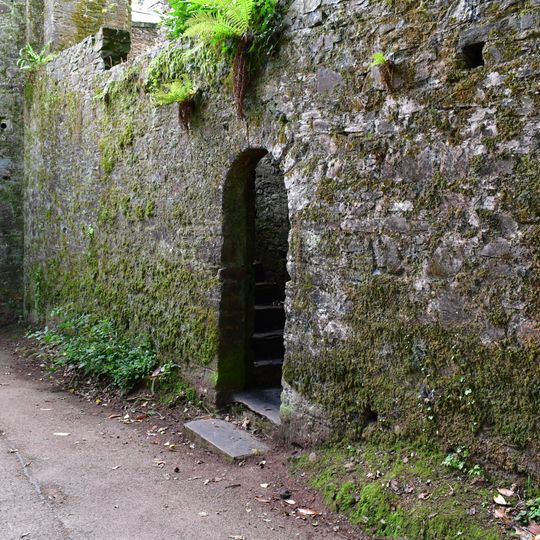 Walls, Bridges And Steps Of Lane Raised Over Drive To West Of Lower Lodge