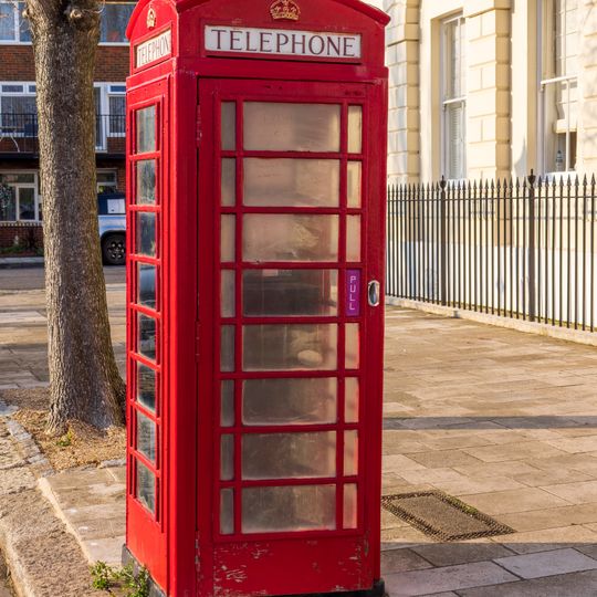K6 Telephone Kiosk Outside Number 60 High Street