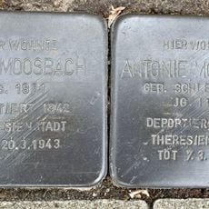Stolperstein em memória de Paul Moosbach