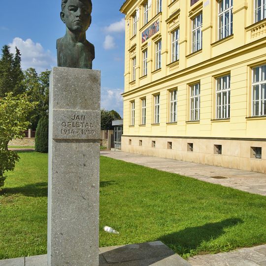 Bust of Jan Opletal