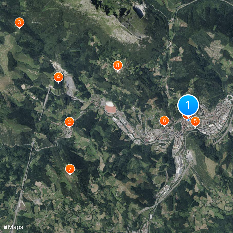 Arrasate/Mondragón Map