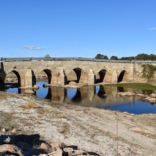 Stone bridge of the Rivera de Suelgas