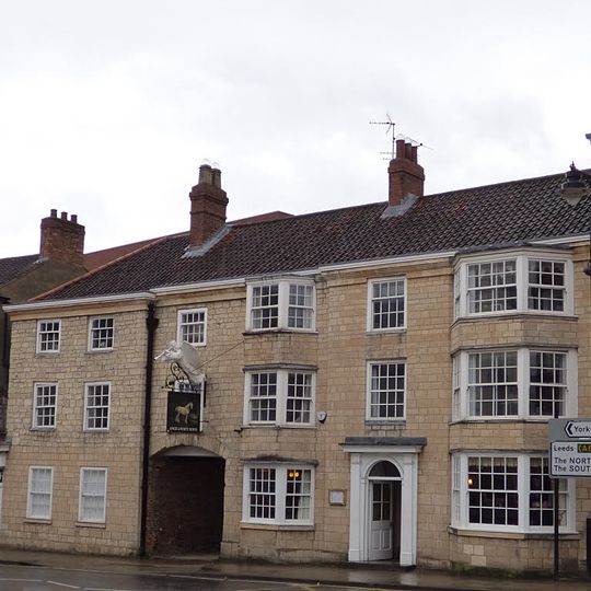 The Angel And White Horse