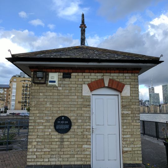 Tide Gauge House On South Quay Of Greenland Lock