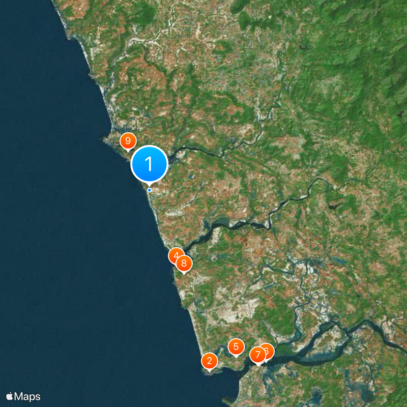 Arambol Map