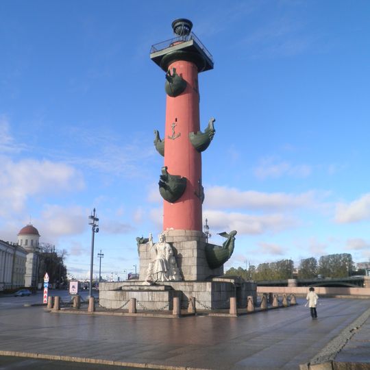 Ростральная колонна северная