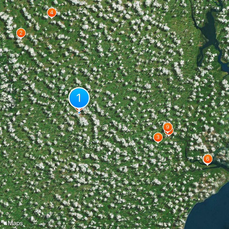 Santo Antônio de Jesus Map