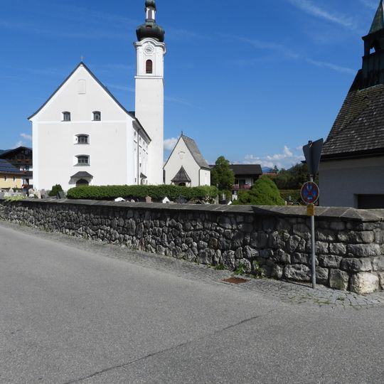 Friedhofsmauer Sankt-Josef-Spital-Straße 1 in Oberaudorf
