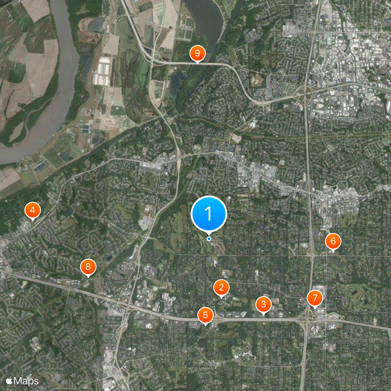 Bellerive Country Club Mapa