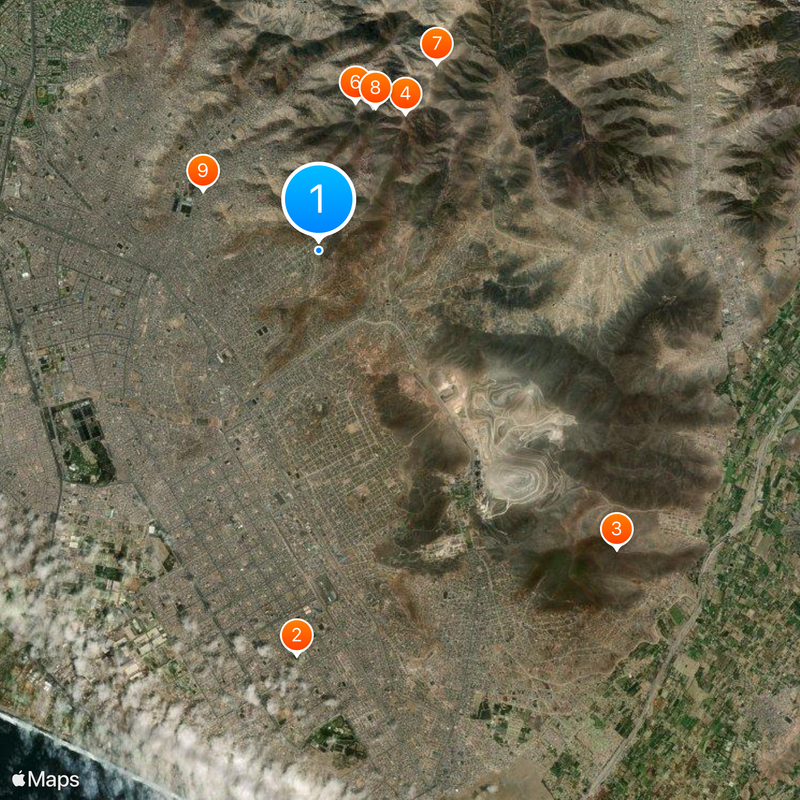 Villa María del Triunfo Mappa