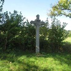 Kříž na křížové cestě u Jistebnice - 4. zastavení